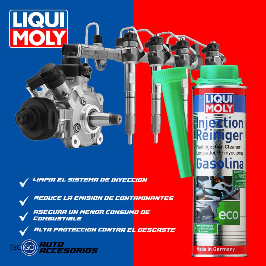 LIQUI MOLY ADITIVO LIMPIADOR DE SISTEMA DE INYECTORES 300 ML TECGO