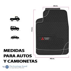 PISO DE AUTO TIPO MITSUBISHI 4 PIEZAS