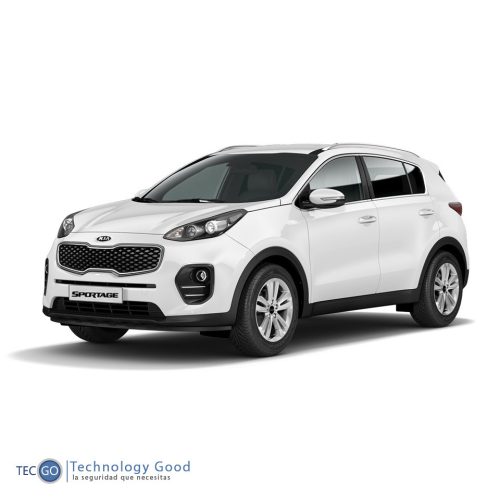 COBERTOR DE AUTO KIA SPORTAGE CAMIONETA NEGRO