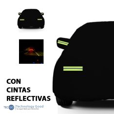 COBERTOR DE AUTO NISSAN VERSA CAMIONETA-NEGRO