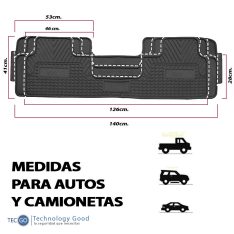 Piso De Auto Camioneta Protector Pvc Tapiz Suelo