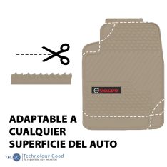 Piso De Auto Tipo Volvo Camioneta Pvc/tapiz Generico/suelo