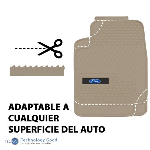 Piso De Auto Tipo Ford Camioneta Pvc/tapiz Generico/suelo