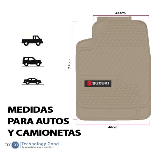 Piso De Auto Tipo Suzuki Camioneta Pvc/tapiz Generico/suelo