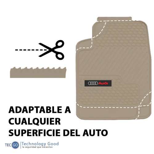 Piso De Auto Tipo Audi Camioneta Pvc/tapiz Generico/suelo