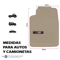 Piso De Auto Tipo Mitsubishi Camioneta Pvc/tapiz Generico