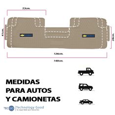 Piso De Auto Tipo Chevrolet Camioneta Pvc/tapiz Generico