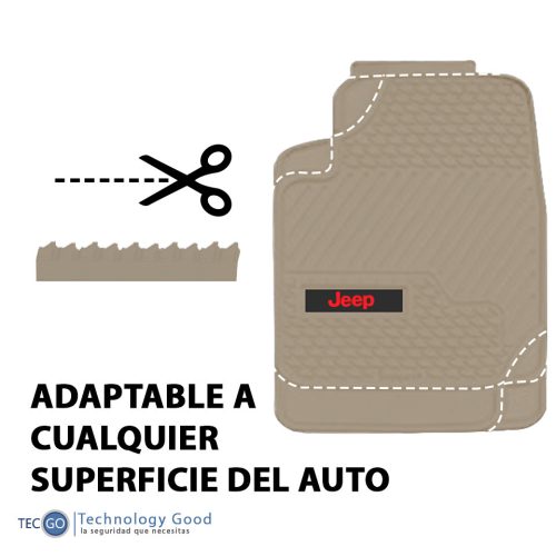 Piso De Auto Tipo Jeep Camioneta Pvc/tapiz Generico/suelo