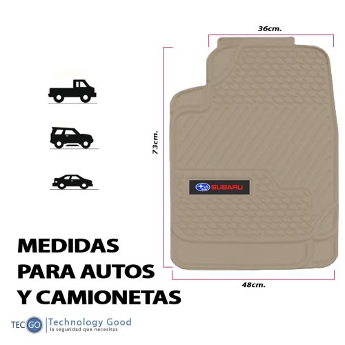 Piso De Auto Tipo Subaru Camioneta Pvc/tapiz Generico/suelo