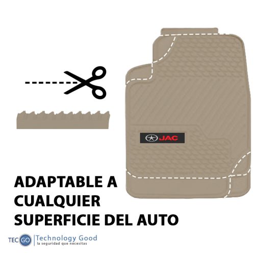 Piso De Auto Tipo Jac Camioneta Pvc/tapiz Generico/suelo