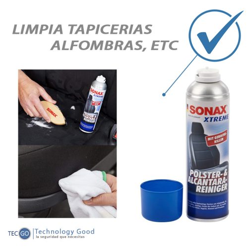 Limpia Tapiceria/ Alcantara Espuma 400ml Sonax