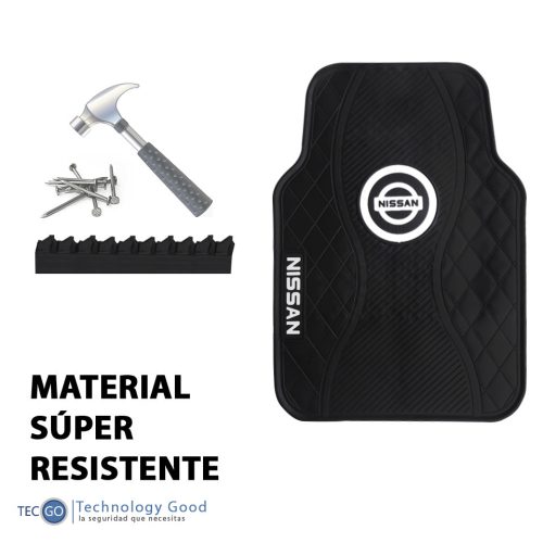 Piso De Auto Tipo Nissan 5pzas Pvc/tapis/protector/suelo