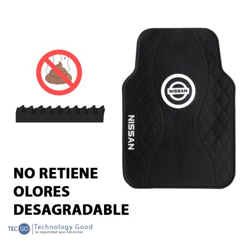 Piso De Auto Tipo Nissan 5pzas Pvc/tapis/protector/suelo