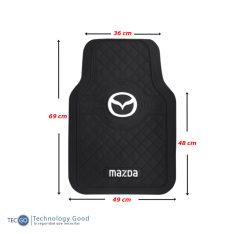 Piso De Auto Tipo Mazda 5pzas Pvc/tapis/protector/suelo