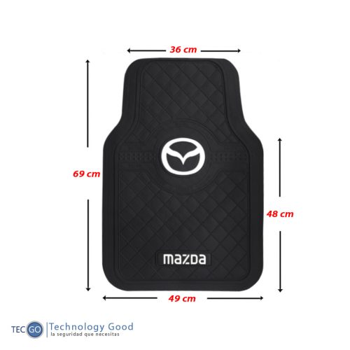 Piso De Auto Tipo Mazda 5pzas Pvc/tapis/protector/suelo