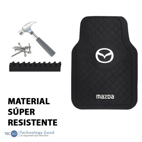 Piso De Auto Tipo Mazda 5pzas Pvc/tapis/protector/suelo