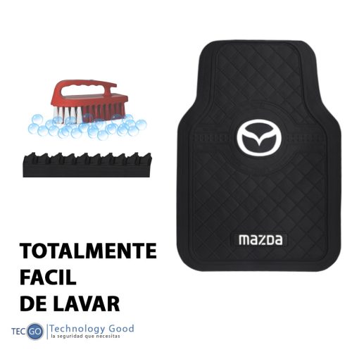 Piso De Auto Tipo Mazda 5pzas Pvc/tapis/protector/suelo