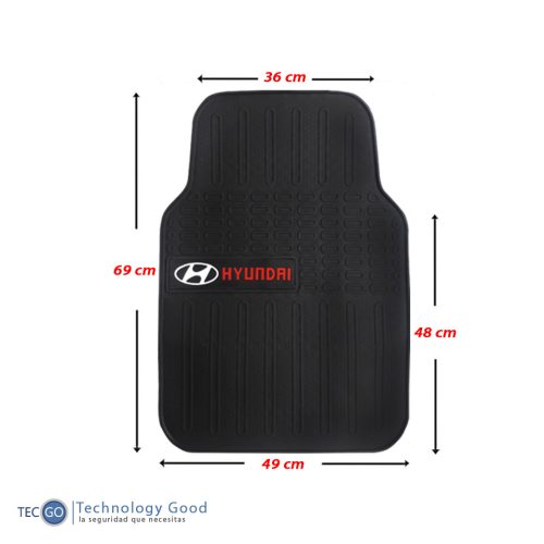 Piso De Auto Tipo Hyundai 5pzas Pvc/tapis/protector/suelo