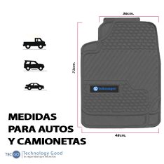 Piso De Auto Tipo Volkswagen Camioneta Pvc/tapiz Generico