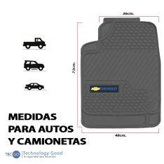 Piso De Auto Tipo Chevrolet Camioneta Pvc/tapiz Generico/suelo