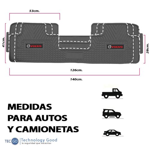 Piso De Auto Tipo Volvo Camioneta Pvc/tapiz Generico/suelo