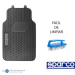 Piso De Auto Sparco 3 Pzas/tapiz/protector/suelo/negro