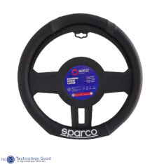 FUNDA DE TIMON DEPORTIVO CON DETALLE PLOMO SPARCO