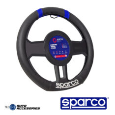 FUNDA DE TIMON DEPORTIVO CON DETALLE AZUL SPARCO