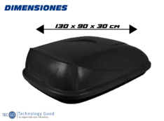 Portaequipaje 320lt Negro Equipamiento/accesorio/viaje