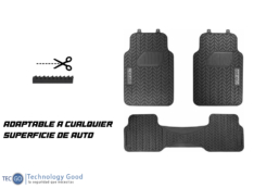 PISO 3 PIEZAS  SPARCO GRIS PVC/FUNDA/PROTECTOR/PISO