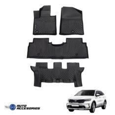 PISO 5D TPE KIA SORENTO 3 FILAS 2016-2021