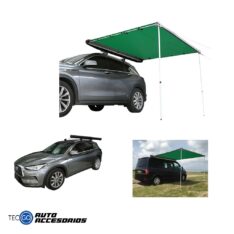 TOLDO SOMBRILLA LATERAL RETRACTIL VERDE