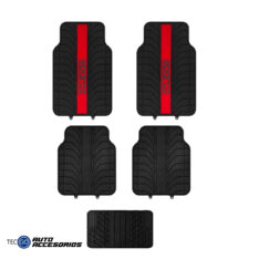 PISO 5 PIEZAS SPARCO LINEA ROJA