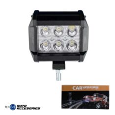 FARO LED P/EMPOTRAR 12V 8 LEDS FIJO Y STROBO SK-FLEMP6 SKY
