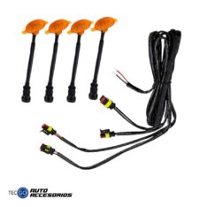 Luces kit 4 ovalado led Day Line Lamp para Parrilla Central